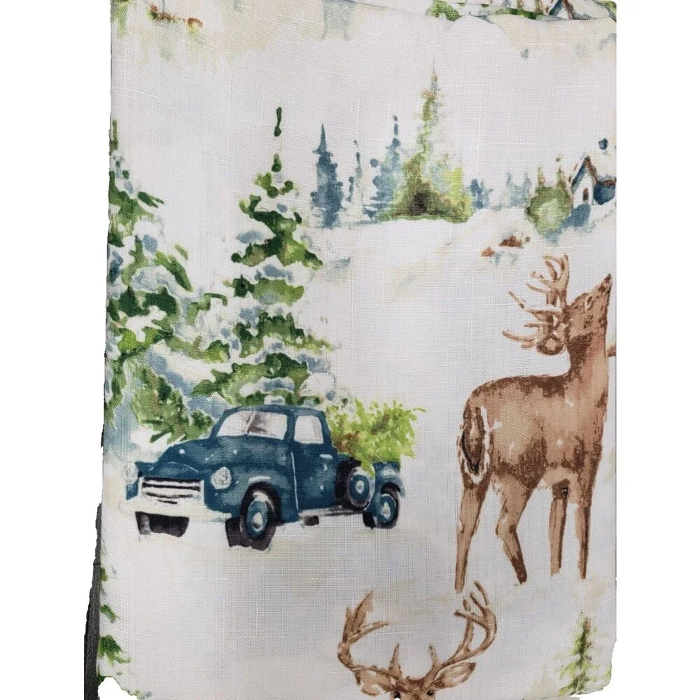 Printed Fabric Tablecloth,60